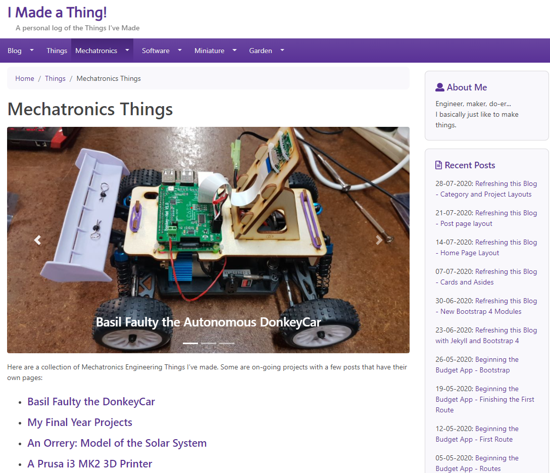 Mechatronics Category Page