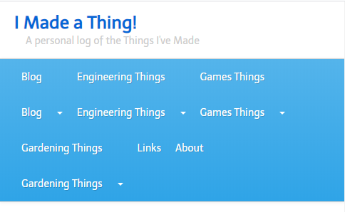 Imade-athing.com on mobile