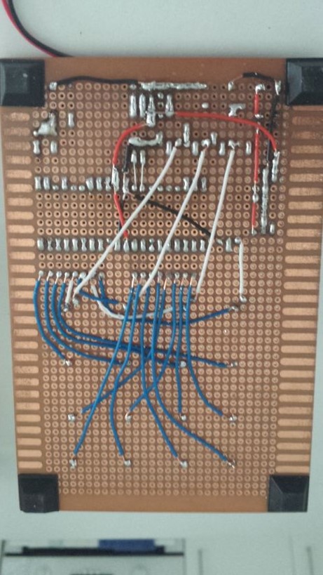 Wiring LEDs - back