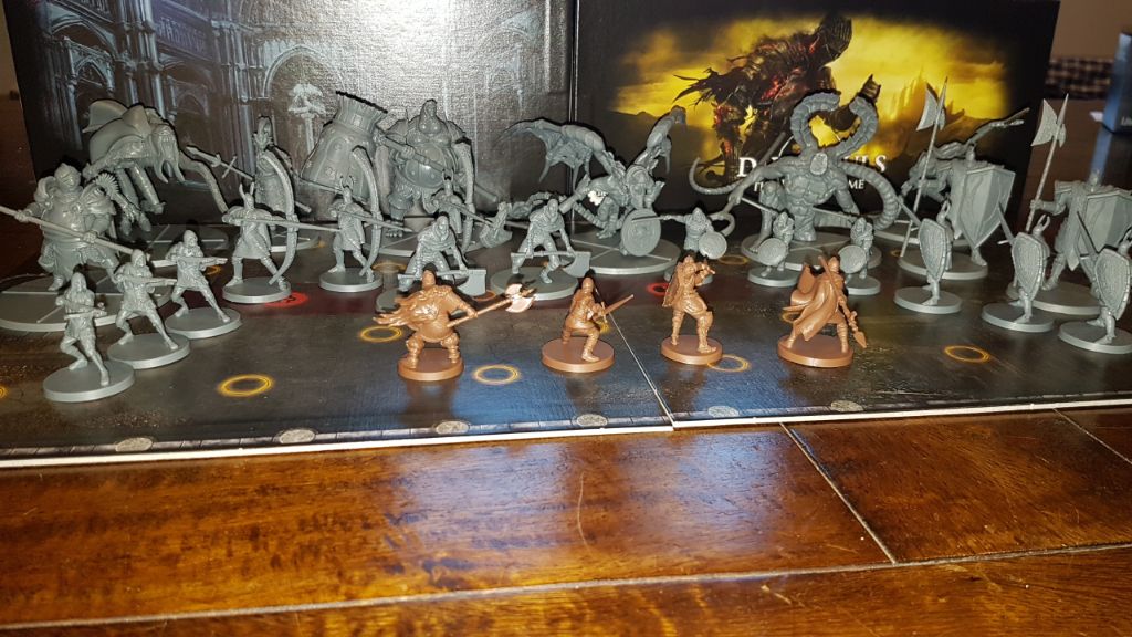 All the models ready to paint