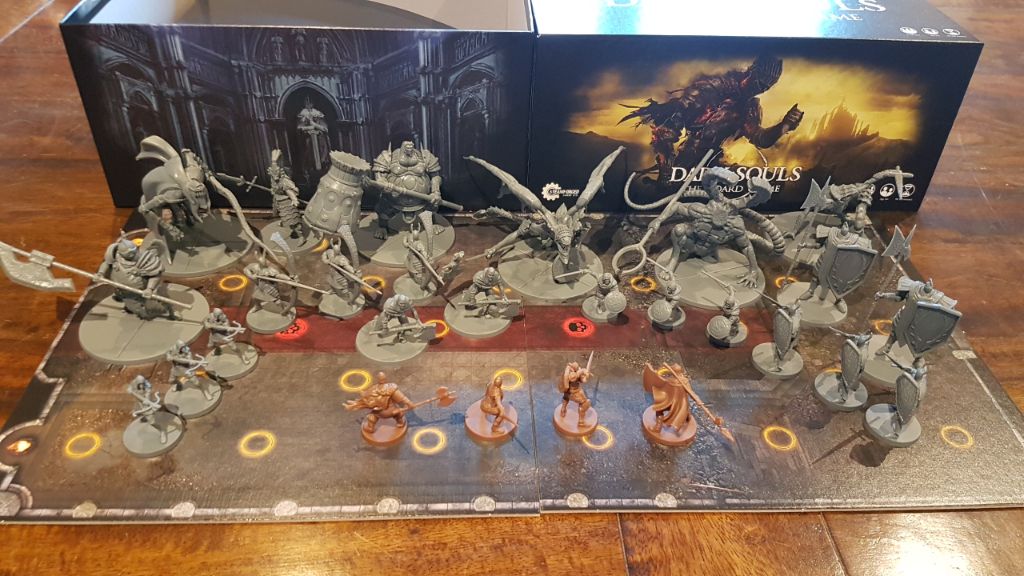 All the models ready to paint