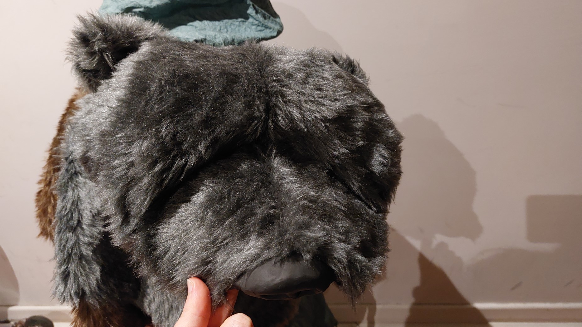 The finished and fur-ed bear