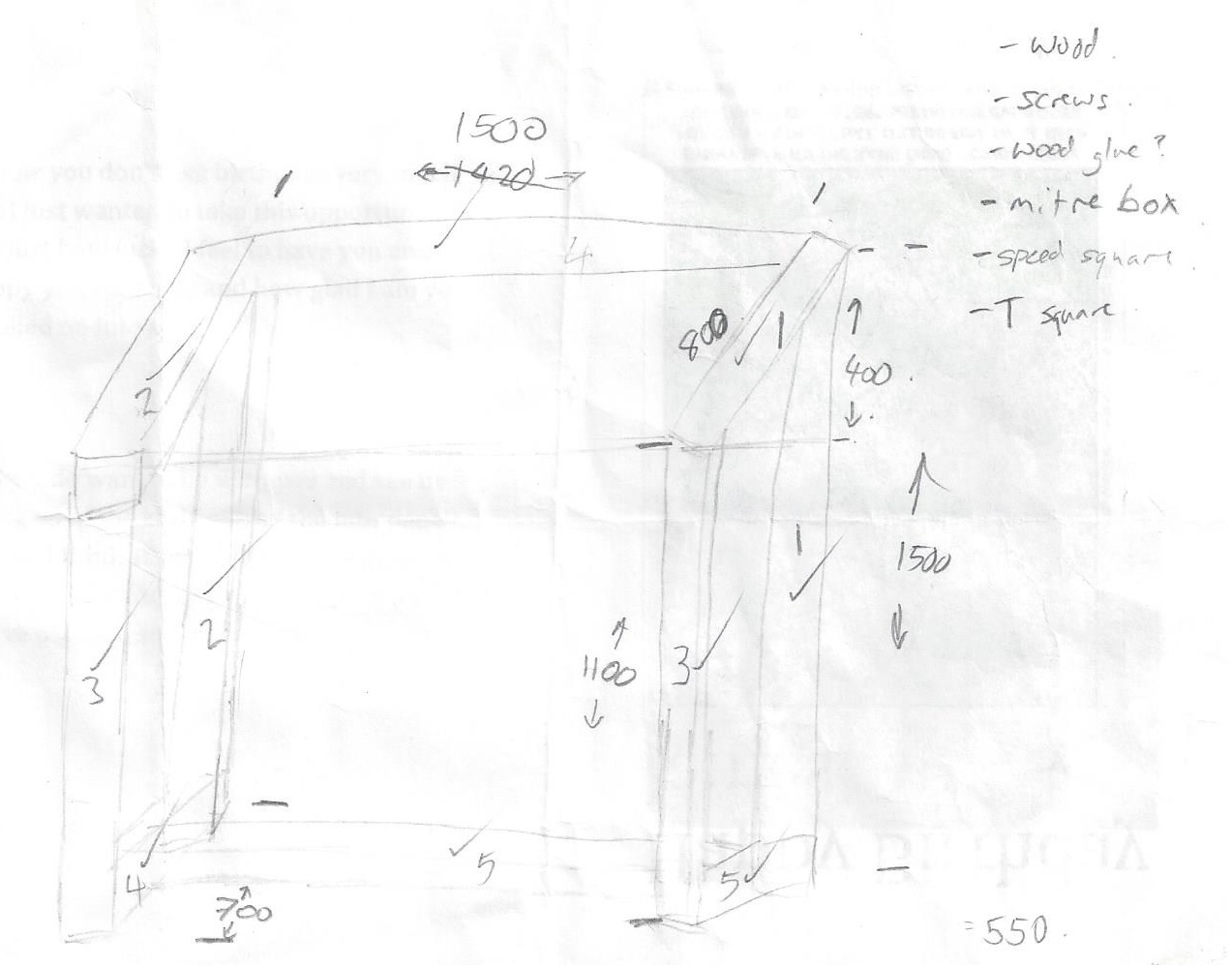 Rough paper design