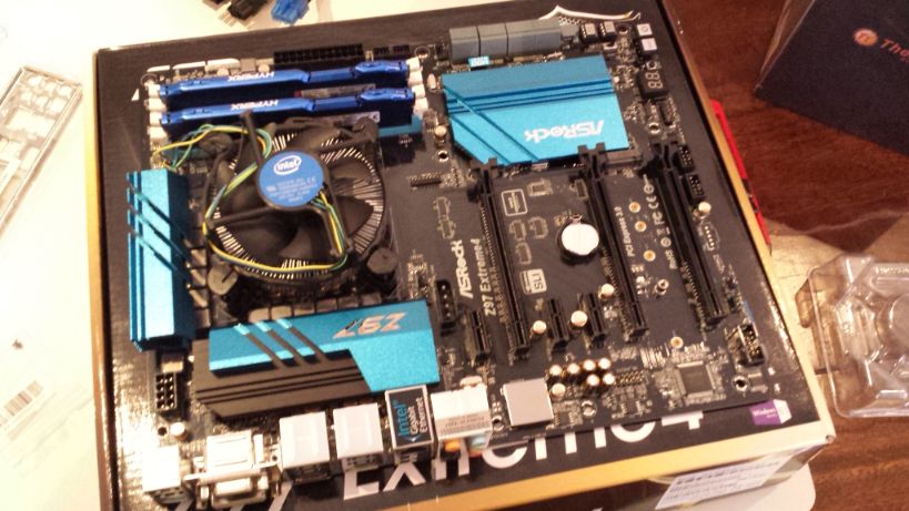 The motherboard