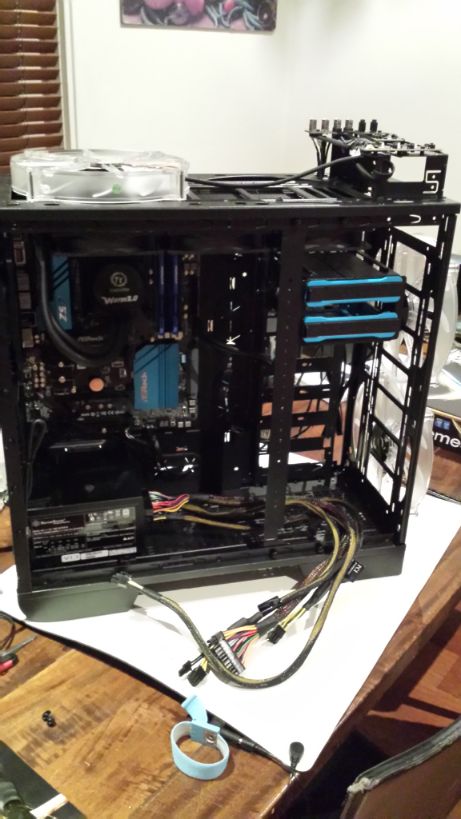Radiator mounted