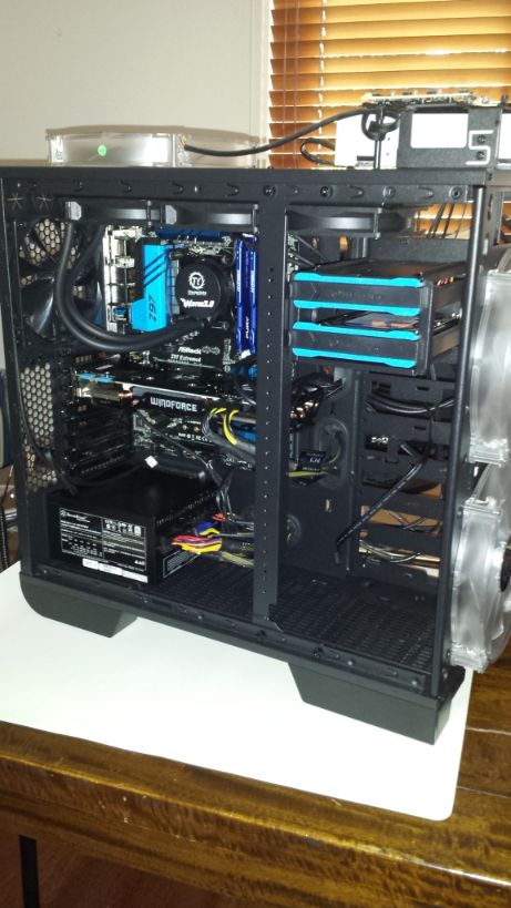Graphics card installed