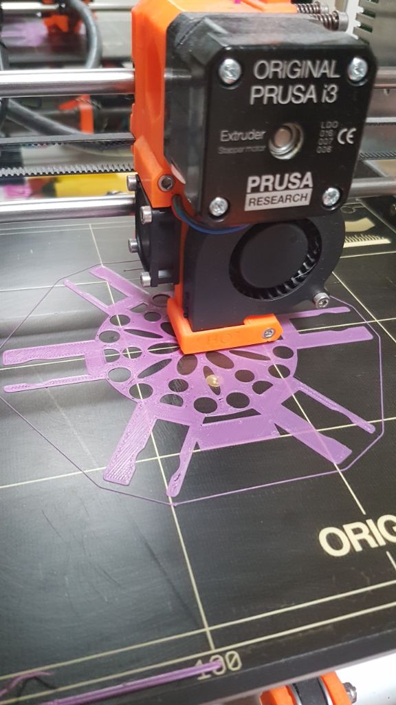 Printing the base