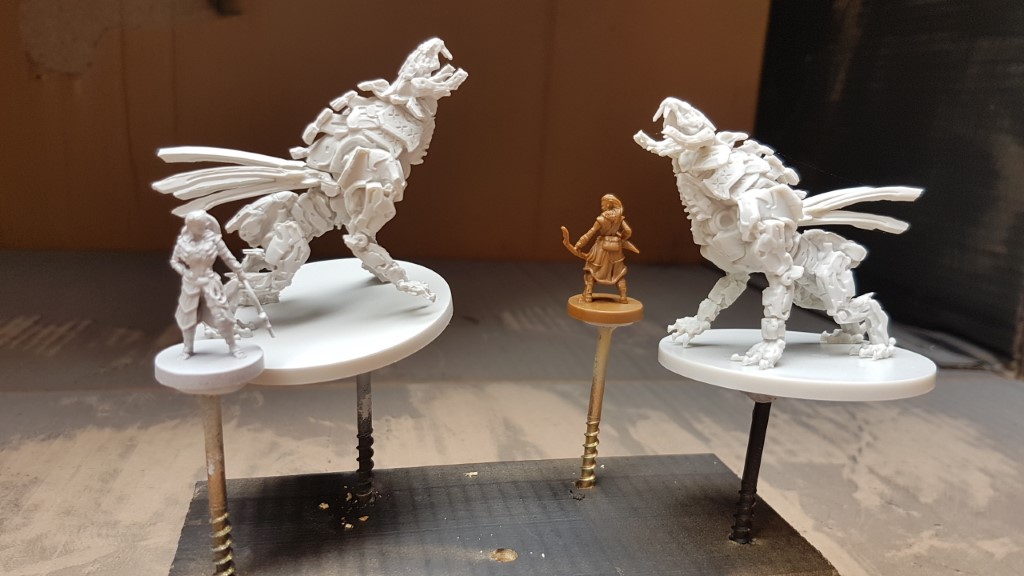 Closeup for some Horizon pieces