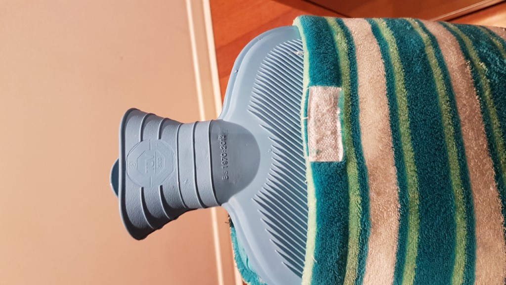 The old hot water bottle cover