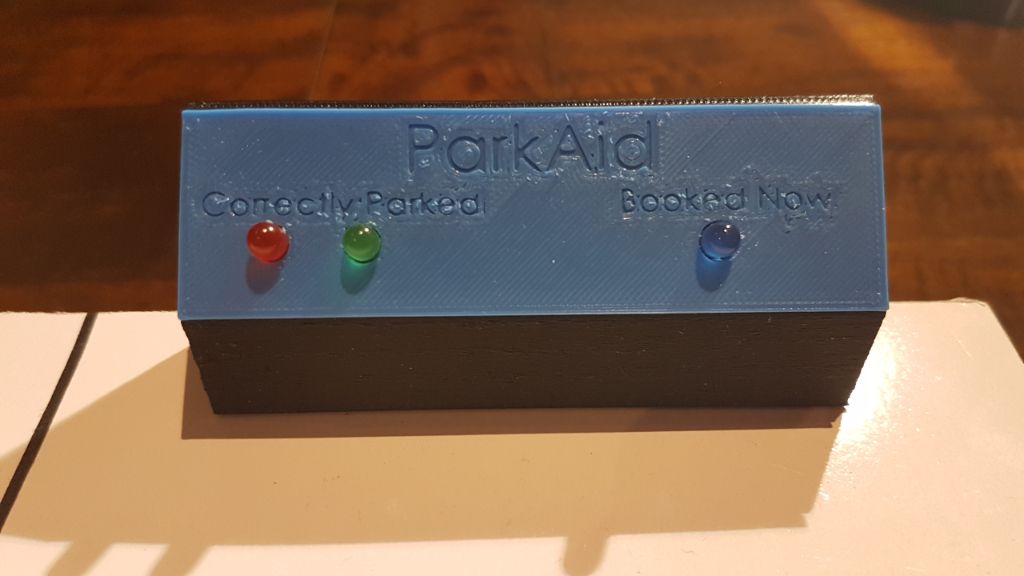 3D Printed Parking sign