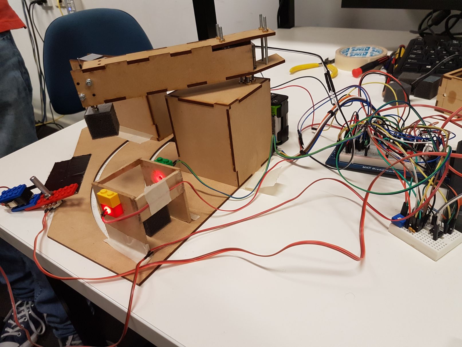 Completed shitty robot