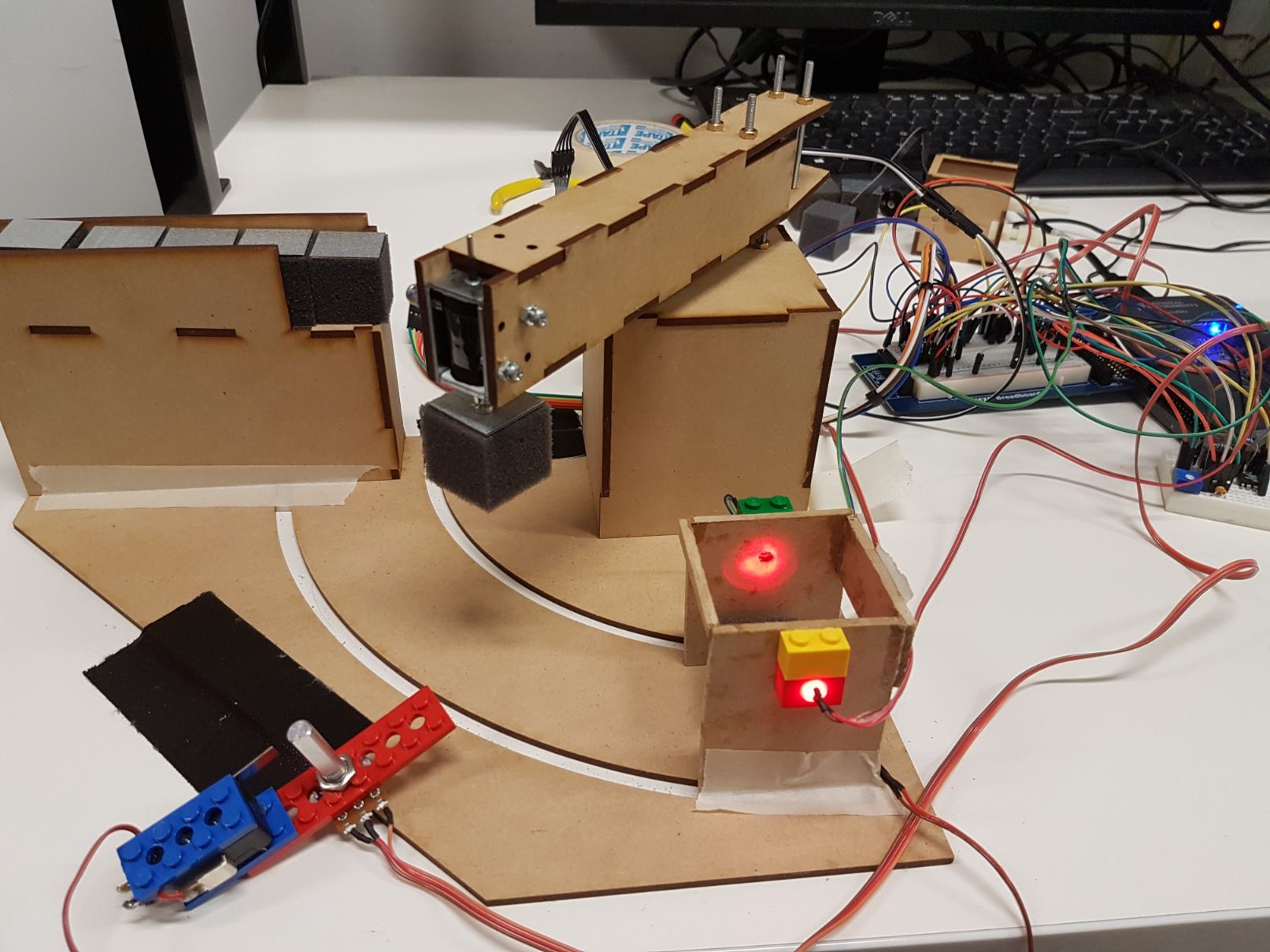 Completed shitty robot