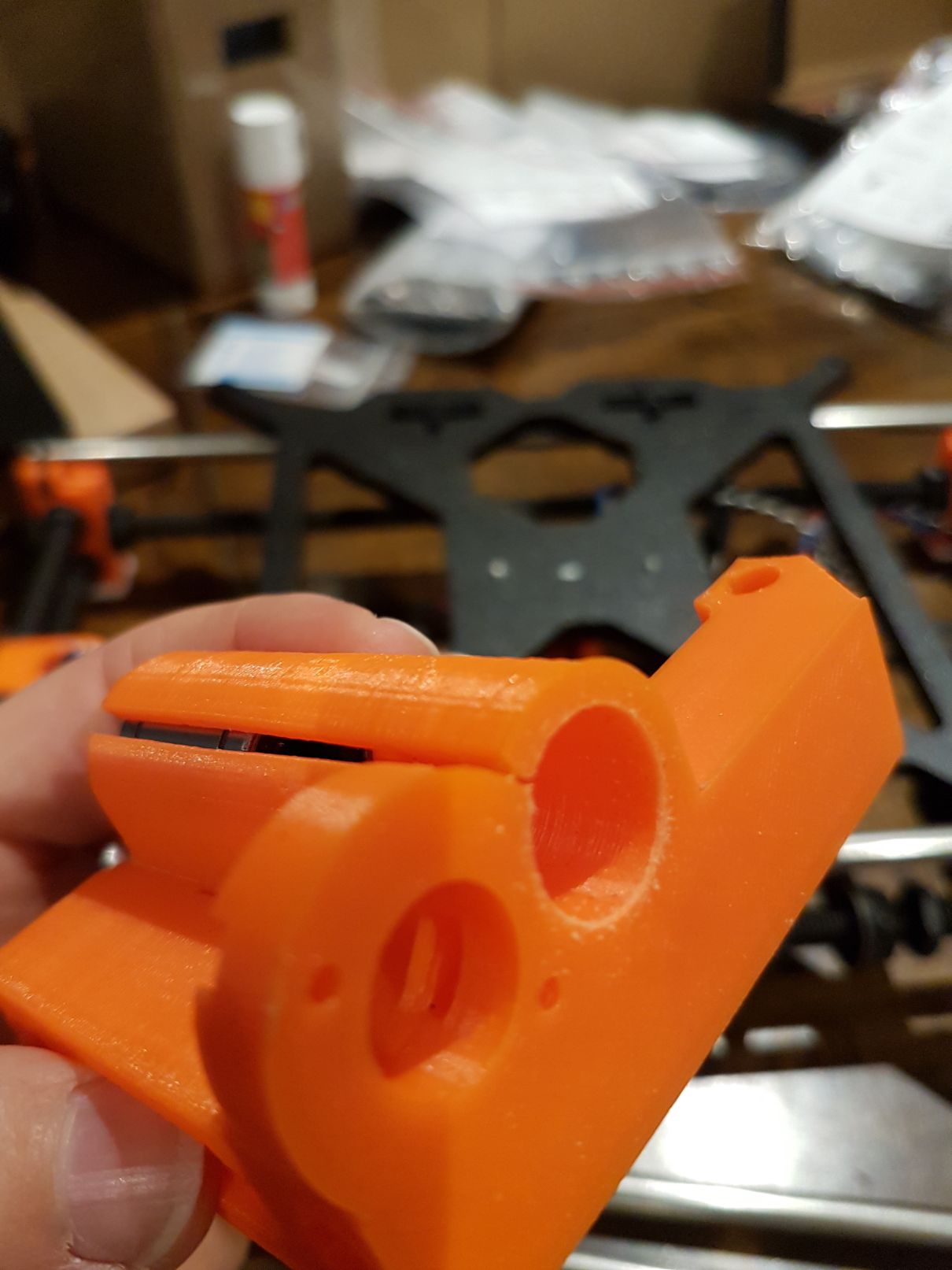 Bearings in printed parts