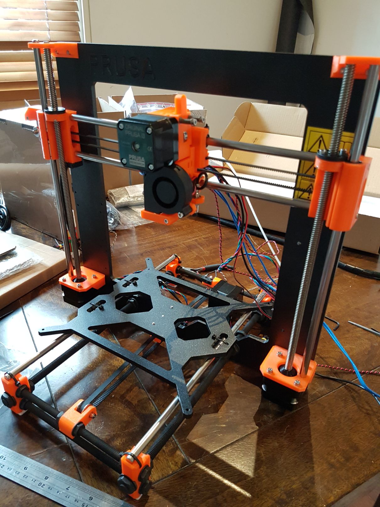 Extruder mounted