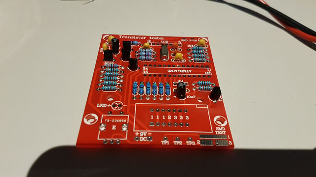 Soldering the board