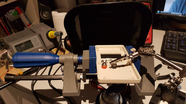 Soldering the front panel