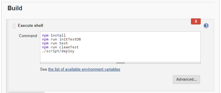 Jenkins build