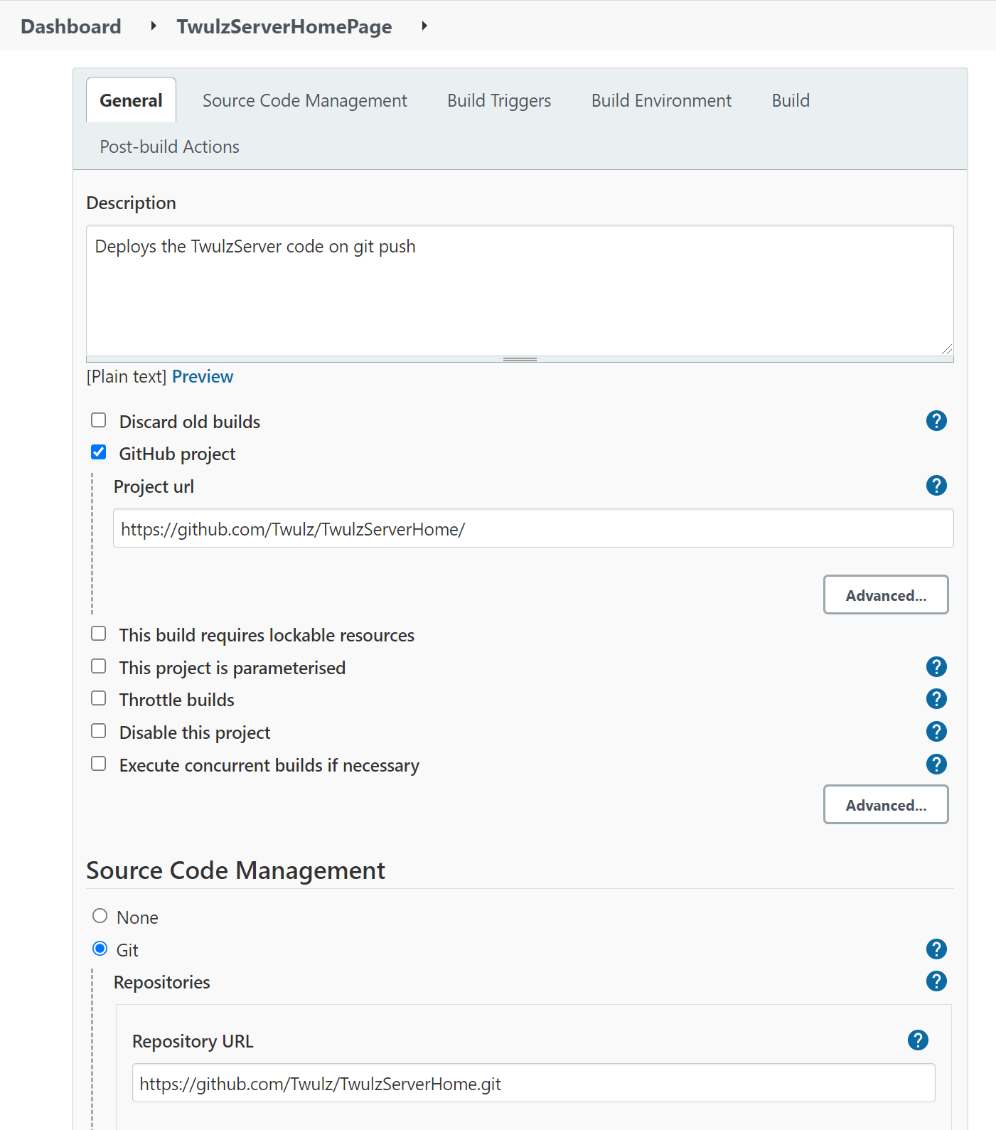 Git setup in Jenkins