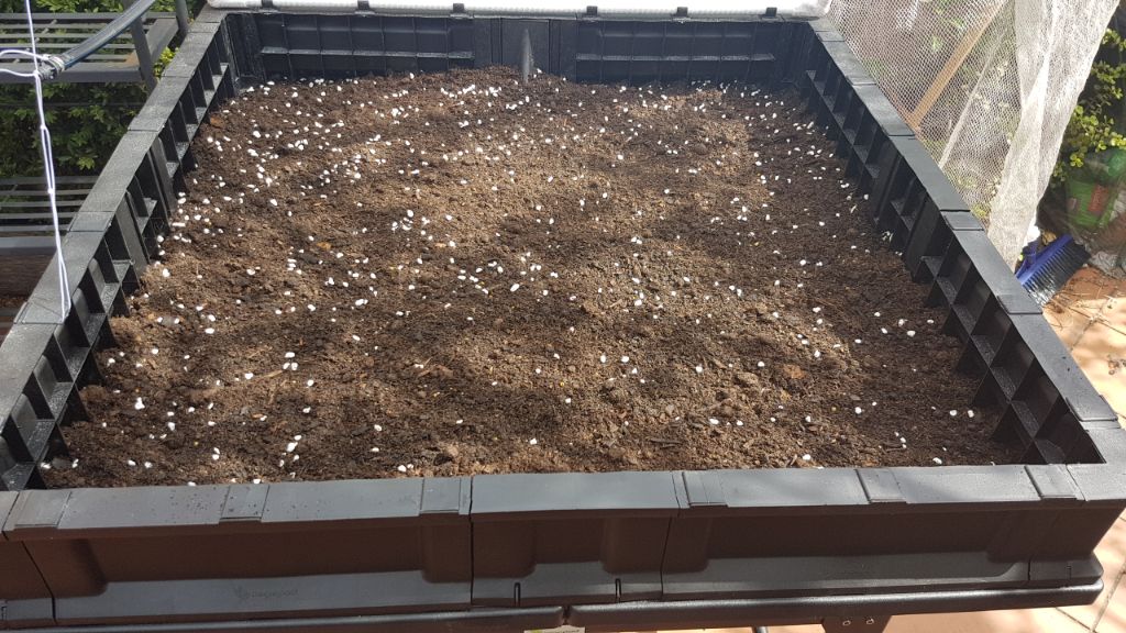 Soil perlite mix