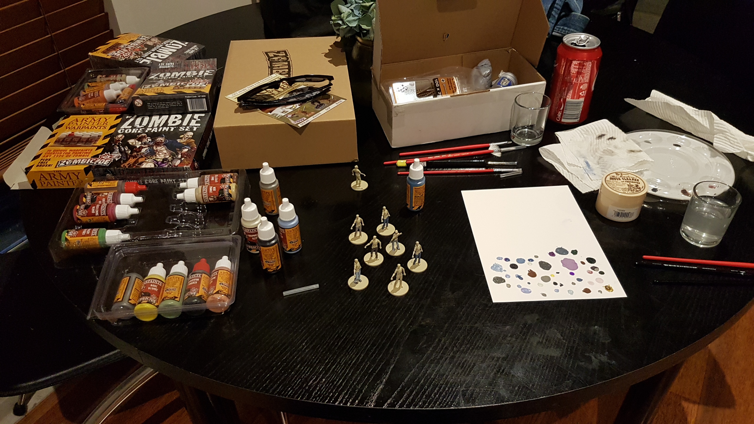 First group finished
