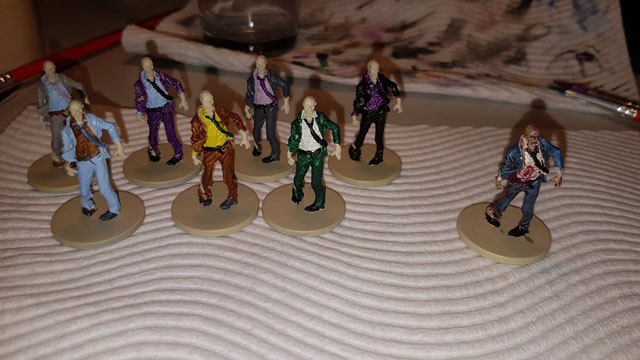 Zombicide Painted Figures